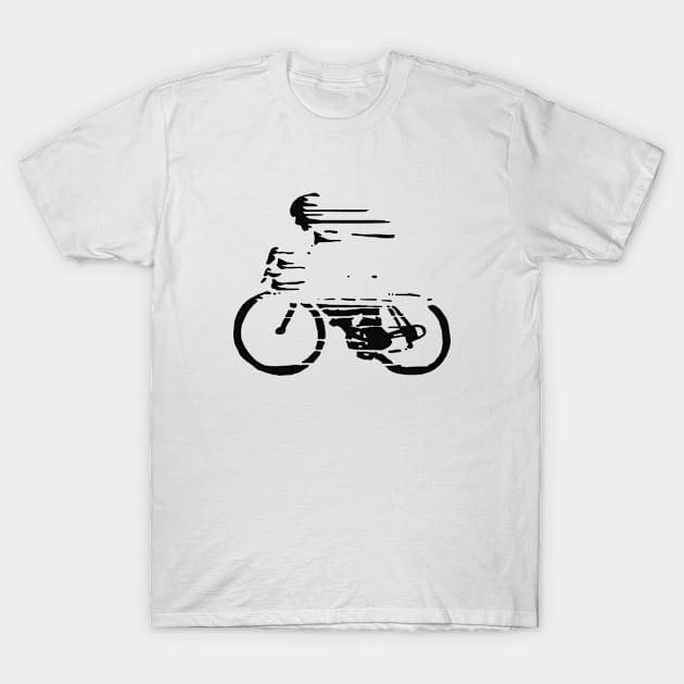 Speed Biking - Biker - D3 Designs T-Shirt by D3Apparels
